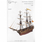 1:90 Набор парусов для модели корабля Santisima Trinidad, 21 шт. - 5057