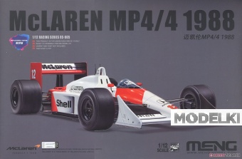 1:12 Сборная модель McLAREN MP4/4 1988 (Pre-colored Edition) - RS-005