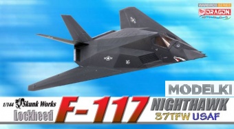1:144 Сборная модель самолет USAF F-117 NIGHTHAWK 37 TFW - 51019