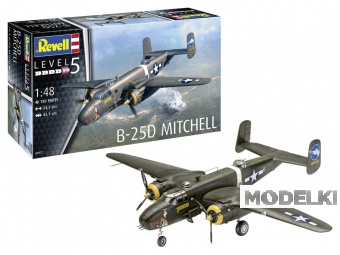 1:48 Сборная модель B-25C/D Mitchell - 04977