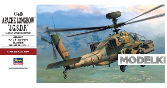 1:48 Сборная модель Самолет AH-64D APACHE LONGBOW J.G.S.D.F. - 07242