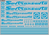 1:43 Декаль Sovtransavto для грузовиков, голубой - DKMB0015