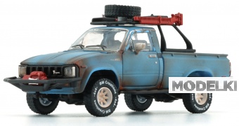 1:64 TOYOTA Hilux Pick-up N60 N70 (1980), Blue - BM64B0361LHD