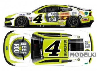1:64 Ford Mustang Dark Horse #4 Noah Gragson *Beef a Roo*, green/white 2025 - CX42565BERNG