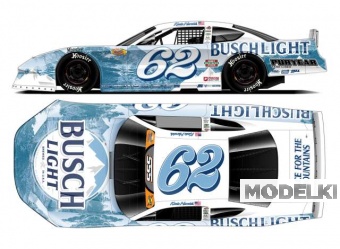 1:64 Ford Mustang #62 Kevin Harvick *Busch Light*, white/blue 2024 - L622465BLBKH
