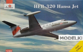 1:72 Сборная модель Самолет HFB-320 Hansa Jet - 72365