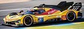 1:18 FERRARI 499P, №83 R.Kubica, P.Hanson, Y.Ye, 24 Hours of Le Mans (2026), yellow / red - P18283C-VET