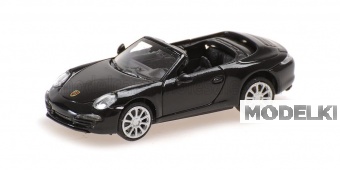 1:87 PORSCHE 911 991 Cabriolet Open (2013), black - 870068031