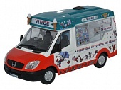 1:43 MERCEDES-BENZ SPRINTER Van Vince Ice Cream  Whitby Mondial 2015 - WM005