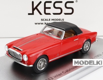 1:43 FERRARI 212 Inter Sn0235eu Cabriolet Closed (1952), Red Black - KE43056260