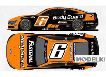 1:64 Ford Mustang #6 Brad Keselowski *Body Guard*, orange 2026 - CX62661FABBW