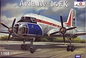 1:144 Сборная модель Чехословацкий самолет Avia Av-14FK - 1463