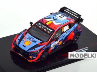 1:43 HYUNDAI i20 N Rally1 №11 Rally Croatia, Neuville/Wydaeghe (2022) - RAM851
