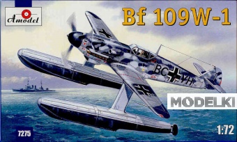 1:72 Сборная модель Немецкий истребитель Messerschmitt Bf.109 W-1 - 7275