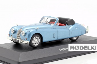 1:43 JAGUAR XK 140 Roadster (1957), blue - 4641103