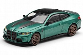 1:64 BMW M4 (G82) CS Frozen Isle of Man (2024), green metallic - MGT01328-BL