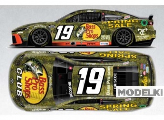 1:64 Toyota Camry XSE #19 Chase Briscoe *Bass Pro Shops Spring Fishing Classic*, green/red/yellow 2025 - C192565BPFCJ