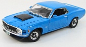 1:18 FORD Mustang Boss 429 Coupe (1970), Blue - 73154BL