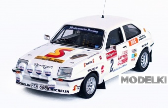 1:43 VAUXHALL Chevette Hsr (night Version) №2 3rd Rally Bianchi (1982) Terry Kaby - Rob Arthur, White - TRRBE067