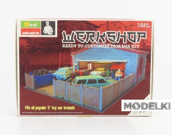 1:64 Сборная модель Diorama Kit Workshop - SJO-WORKSHOP