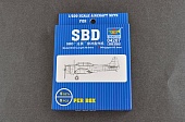 1:200 Сборная модель Американский самолет SBD - 04207