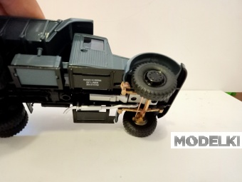 1:43 Поворотный мост яаз 210Е в сборе с рессорами (AVD, SSM) - MSH156