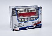 1:25 Сборная модель VOLKSWAGEN T1 Samba Minibus (1962), Red Ivory - 39956R