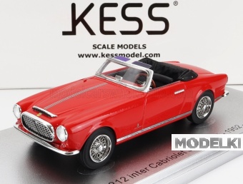 1:43 FERRARI 212 Inter Sn0235eu Cabriolet Open (1952), Red - KE43056261