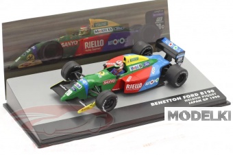 1:43 BENETTON Ford B190 Winner Japan GP Formula 1 Nelson Piquet (1990) - CK29128