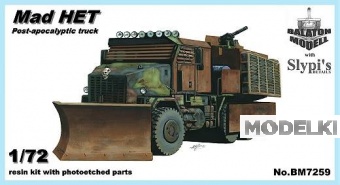 1:72 Сборная модель Пост-апокалиптический автомобиль „Mad HET” на шасси M1070 HET - BM7259