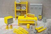 1:18 Гаражное оборудование,желтый - DT30048 (gelb)