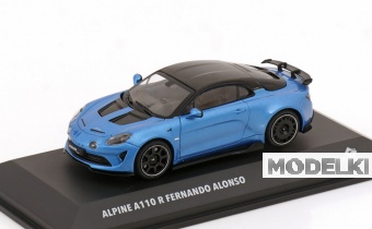 1:43 RENAULT Alpine A110 R Fernando Alonso (2024), blue metallic - S4317201