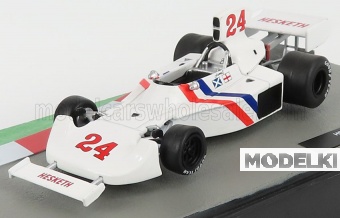 1:43 HESKETH F1 308b N 24 Season 1975 James Hunt, White - F1THECARCOLL039