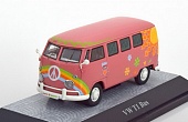 1:43 VOLKSWAGEN T1 Bus 'Flower Power' (1965), pink - 13851