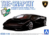 Сборная модель Lamborghini Countach LPI 800-4 (Black) - 06542