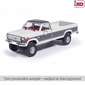 1:64 FORD F-150 XLT Lariat Long Bed Styleside 4x2 pick-up (1986), white/grey - IA64031