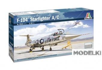 1:32 Сборная модель Самолет F-104 STARFIGHTER A/C - 2515