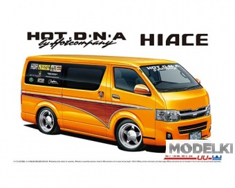 1:24 Сборная модель Toyota HiAce HotCompany TRH200V 12 - 05948