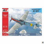 1:48 Сборная модель Самолет Bf-109T - АА4806