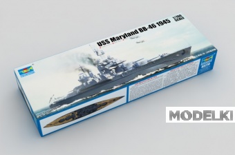 1:700 Сборная модель Американский линкор USS Maryland BB-46 (1945г.) - 05770