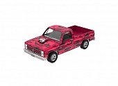 1:64 CHEVROLET Silverado with Blown Engine *All Terrain Collection Series 18*, red camouflage 1985 - 35330E