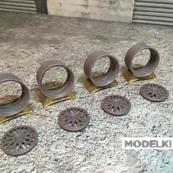 1:24 Комплект дисков HellaFlush Work VS-XX (с резиной Proxes T1-R) - HWT4403
