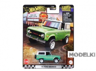 1:64 FORD Bronco (1975), green / white - JBL12