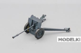 1:43 Пушка Hotchkiss 25 мм, Франция, серый ( в боевом положении) - ds121-1