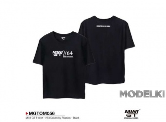 Футболка MINI GT «Driven by Passion», размер L, black - MGTOM056-L