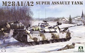 1:35 Сборная модель M28A1/A2 SUPER ASSAULT TANK - 2210