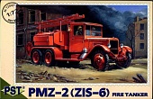 1:72 Сборная модель Пожарная автоцистерна ПМЗ-2 (ЗИS-6) - 72047