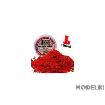 Комки листвы кустарников цвет Красный 180 мл / Tree Bush Clump Foliage - Autumn Red - 180 ml - 9076