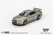 1:64 NISSAN Skyline GT-R (R34) V-Spec II Nür Millenium Jade - MGT01003