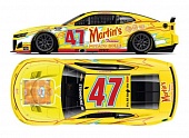 1:64 Chevrolet #47 Ricky Stenhouse *Martin's Famous Potato Rolls*, yellow/red 2025 - C472565MPRRT